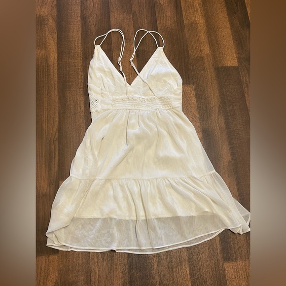 Abercrombie & Fitch White Lace Chemise - Picture 4 of 12